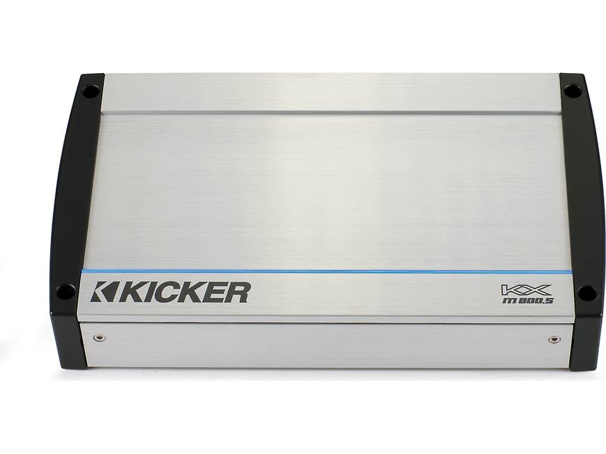 Kicker KXM800.5 5-channel marine amplifier — 50 watts RMS x 4 at 4
