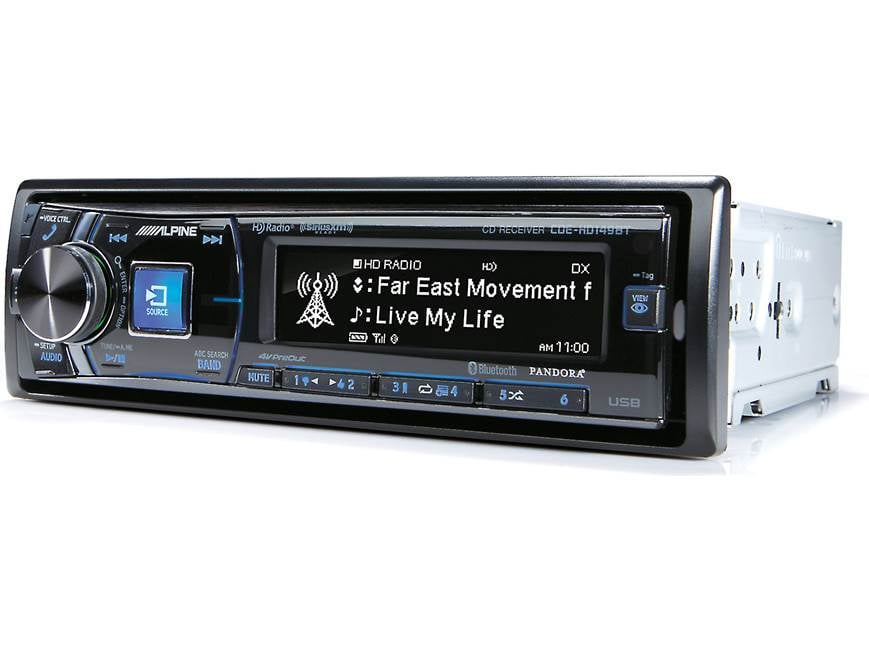 Alpine CDE-HD149BT CD receiver at Crutchfield