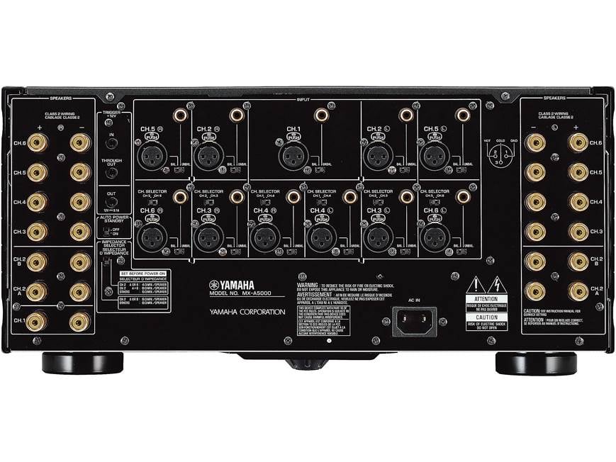 Yamaha MX-A5000 11-channel power amplifier at Crutchfield