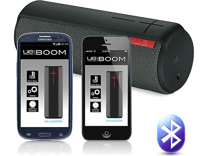 UE BOOM (Black) Portable Bluetooth® speaker (Black) at Crutchfield