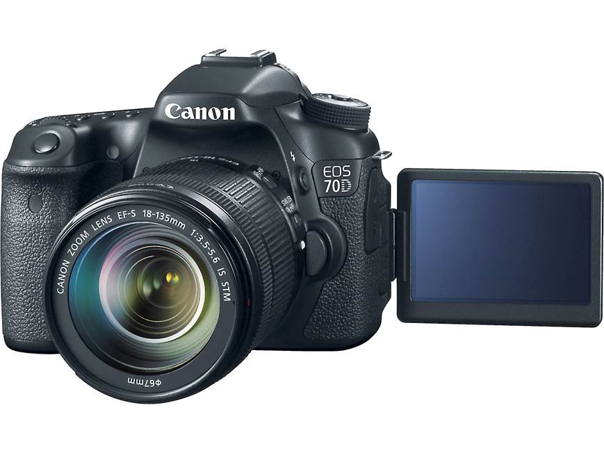 Canon EOS 70D Telephoto Lens Kit 20-megapixel digital SLR camera