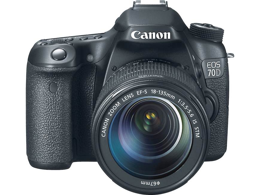 Canon EOS 70D Telephoto Lens Kit 20-megapixel digital SLR camera