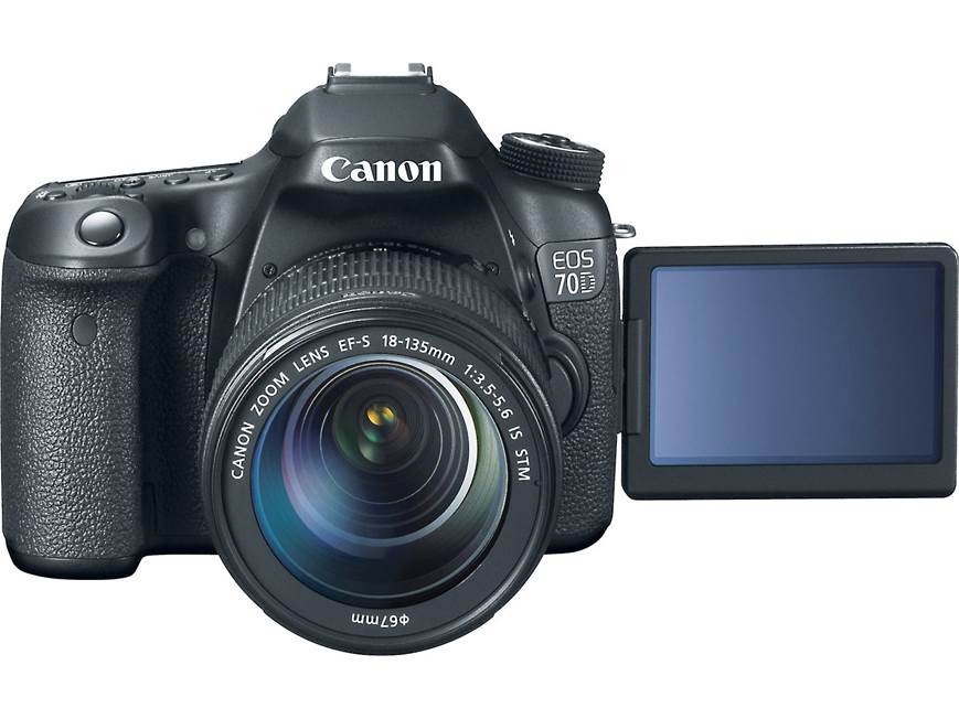 Canon EOS 70D Telephoto Lens Kit 20-megapixel digital SLR camera