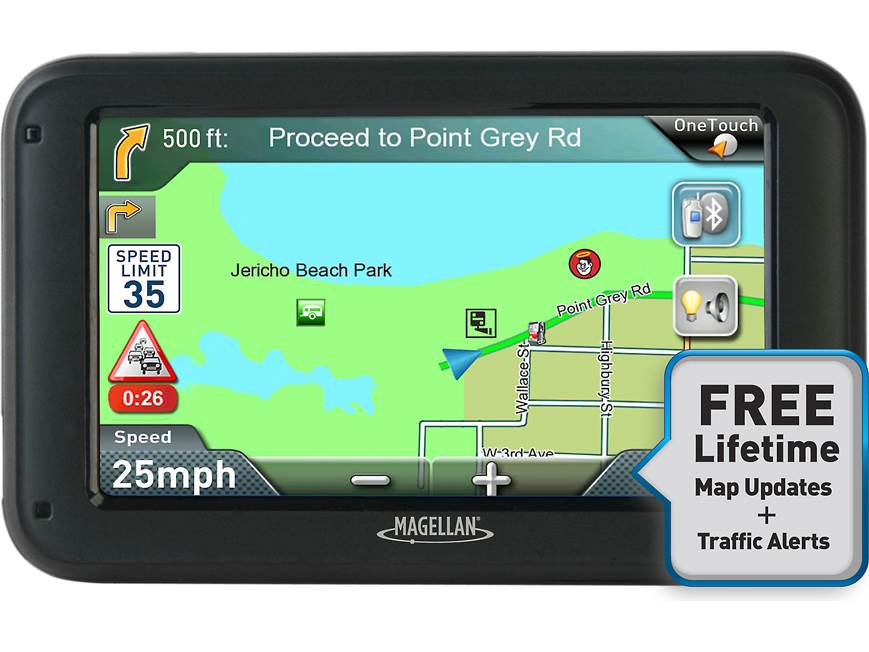 Magellan Rv Magellan RoadMate RV5365T-LMB Portable navigator for RV drivers ...