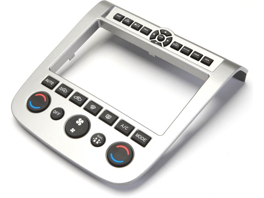 Metra 99-7612A Dash Kit (Aluminum) Install a new double-DIN car