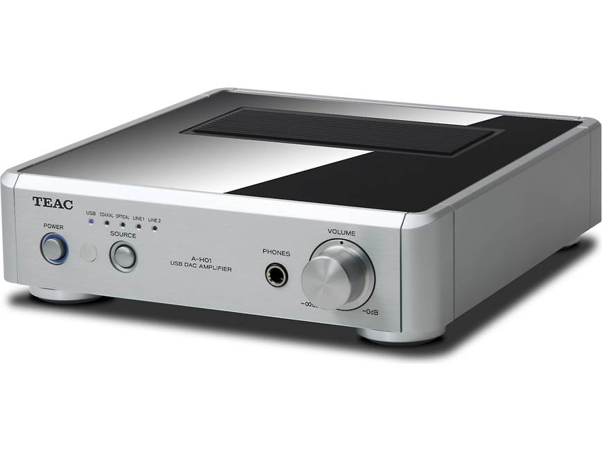 TEAC A-H01 (Silver) Stereo integrated amplifier with built-in DAC