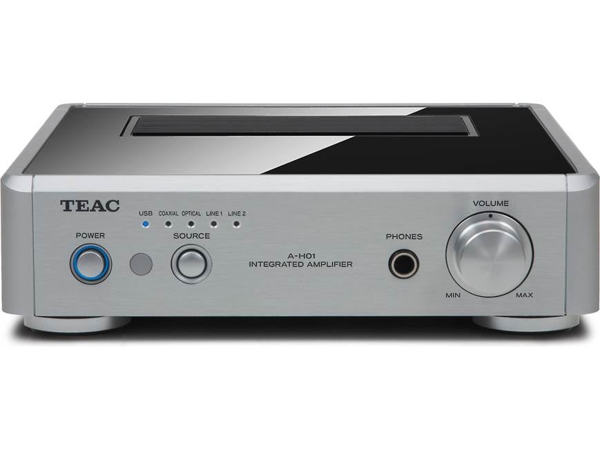 TEAC A-H01 (Silver) Stereo integrated amplifier with built-in DAC