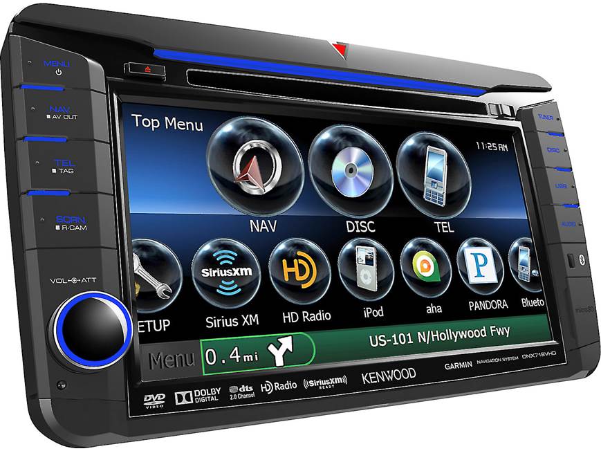 Kenwood DNX719VHD Navigation receiver — custom-fit replacement