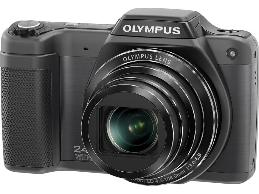 Olympus SZ-15 (Black) 16-megapixel digital camera with 24X optical