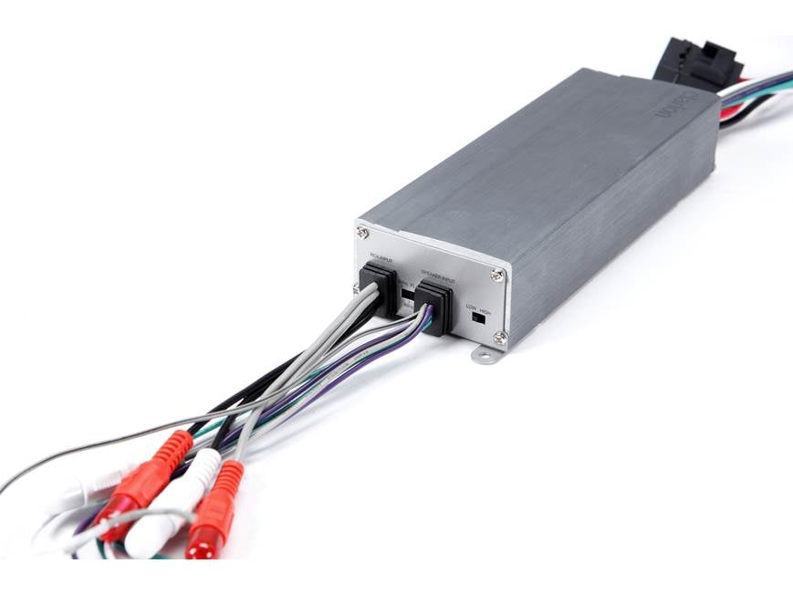 Clarion XC1410 Compact 4-channel amplifier — 50 watts RMS x 4 at