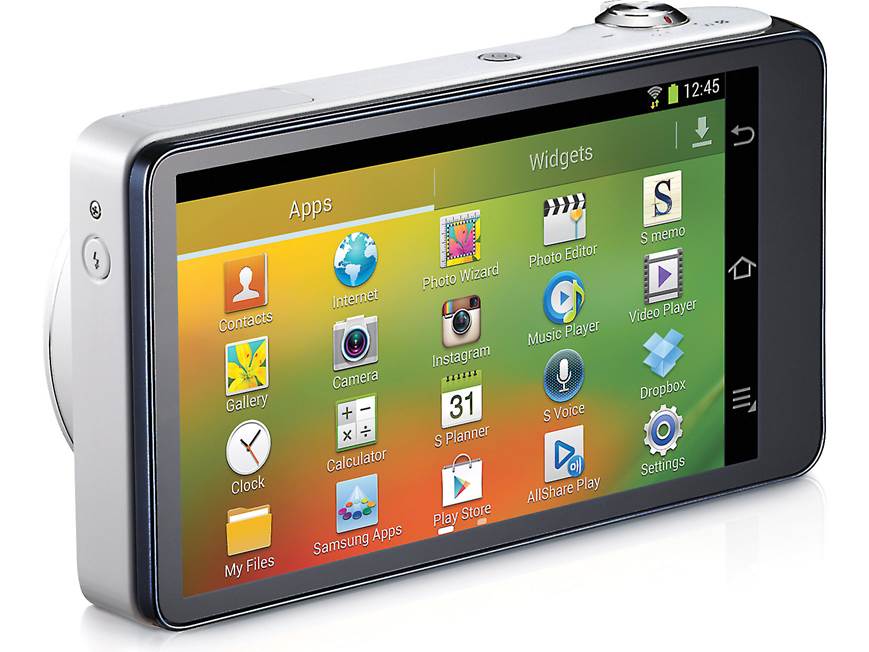 Samsung Galaxy Camera™ (White) 16-megapixel digital camera with