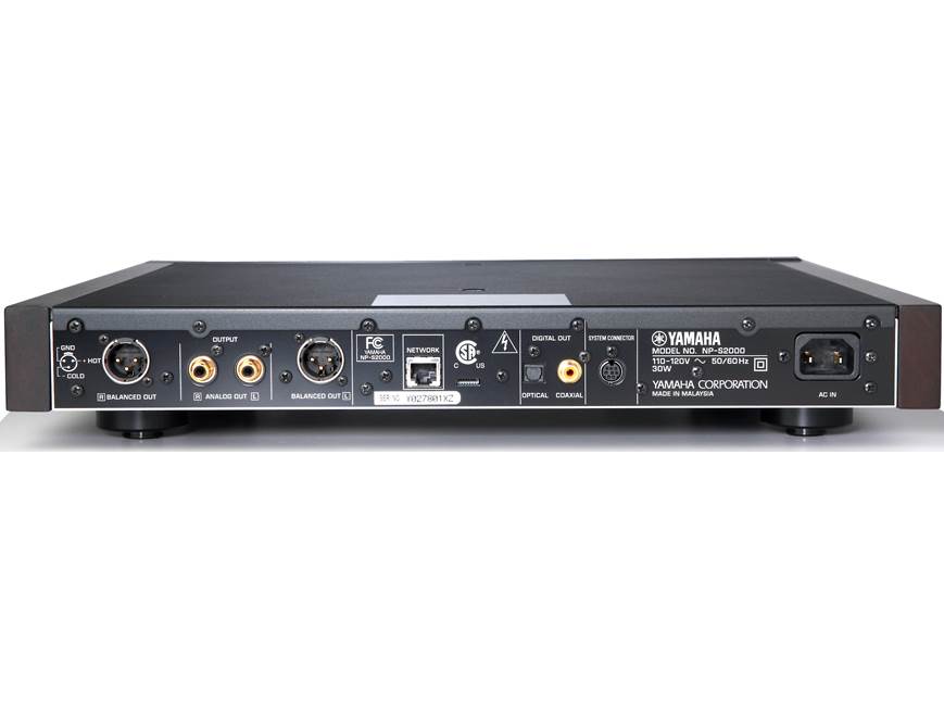 Yamaha NP-S2000 Hi-fi network music player at Crutchfield