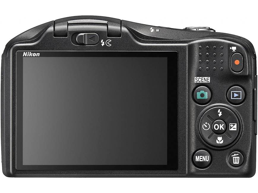 Nikon Coolpix L620 (Black) 18.1-megapixel digital camera with 14X
