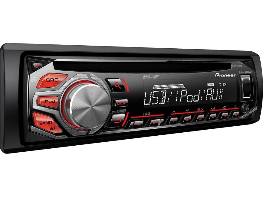 Pioneer DEH-X2600UI CD receiver at Crutchfield