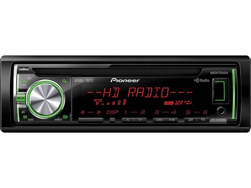 Pioneer DEH-X5600HD CD receiver at Crutchfield