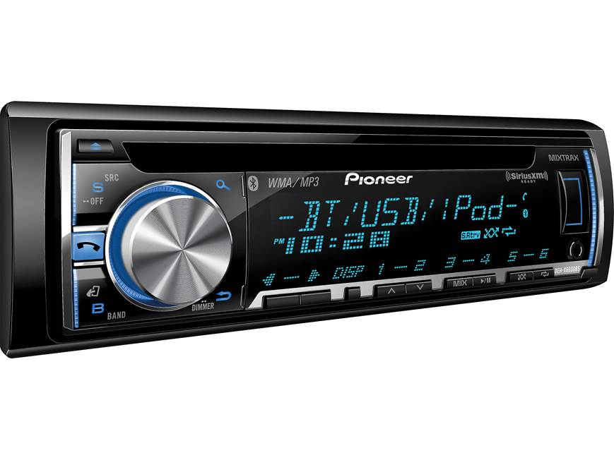 Pioneer DEH-X6600BS CD receiver at Crutchfield