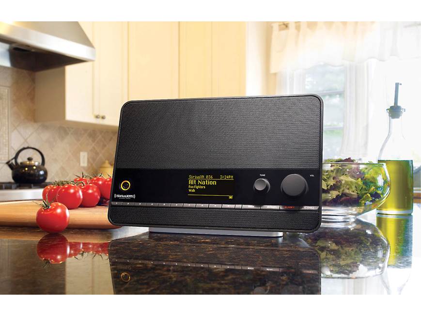 ★SIRIUS テレビ  TLD-PR220BK SiriusXM TTR1 Internet clock radio at Crutchfield