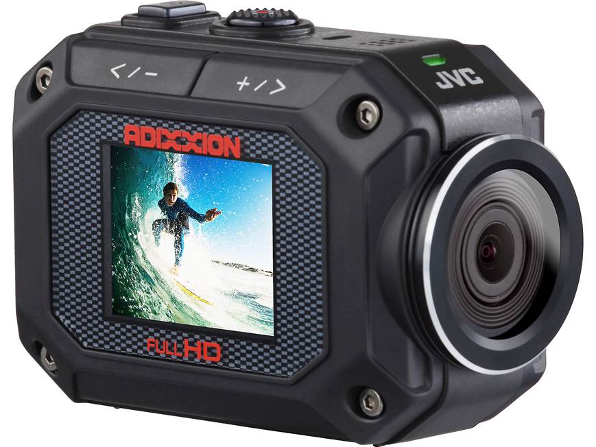 JVC Adixxion GC-XA2 Action-oriented rugged camera with built-in Wi