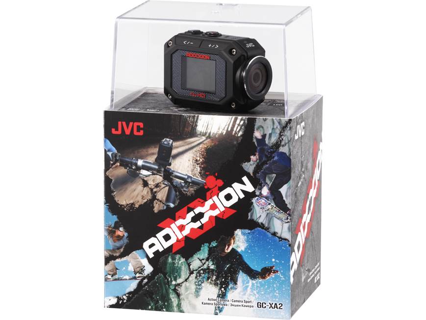 JVC Adixxion GC-XA2 Action-oriented rugged camera with built-in Wi JVC Adixxion GC-XA2 Action-oriented rugged camera with built-in Wi