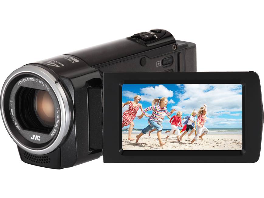 JVC Everio GZ-HM45BUS High-definition camcorder with 40X zoom lens