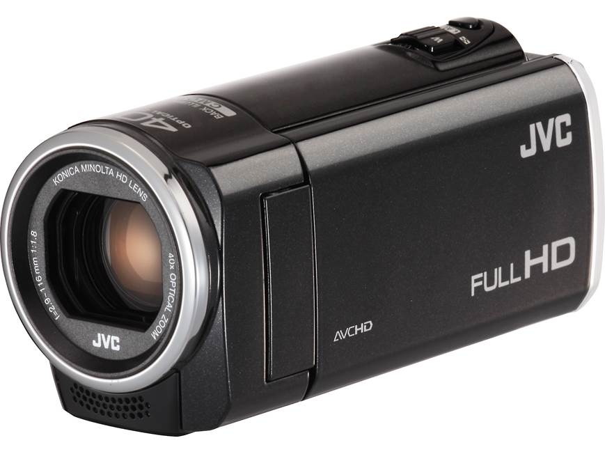 JVC Everio GZ-HM45BUS High-definition camcorder with 40X zoom lens