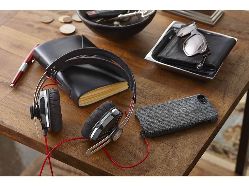 Sennheiser Momentum On-Ear (Black) On-ear headphones with in-line
