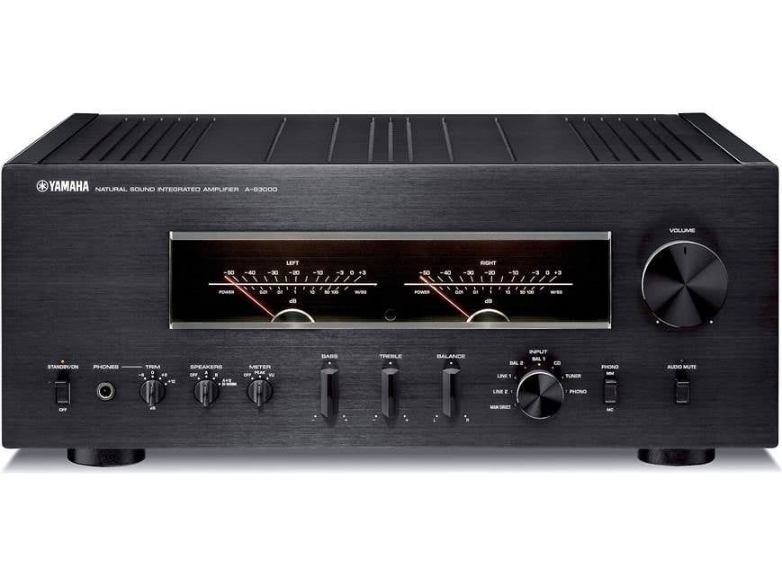 Yamaha A-S3000 (Black) Stereo integrated amplifier (Black) at