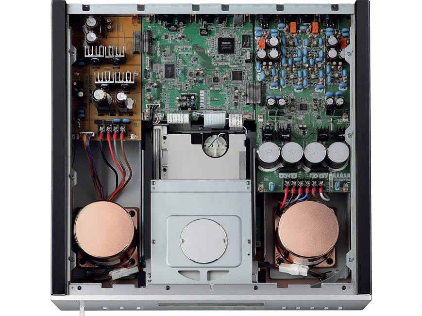 ヤマハ CD-S3000 Yamaha CD-S3000 (Black) SACD/CD player with DAC (Black) at Crutchfield
