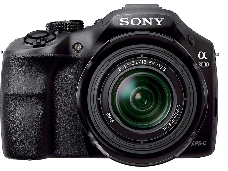 Sony Alpha a3000 Kit 20.1-megapixel mirrorless camera with 18-55mm