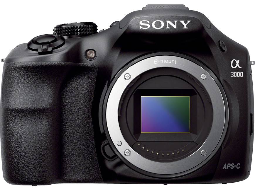 Sony Alpha a3000 Kit 20.1-megapixel mirrorless camera with 18-55mm