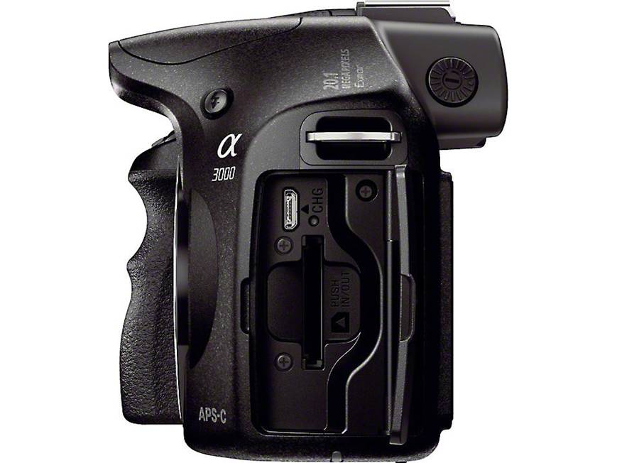 Sony Alpha a3000 Kit 20.1-megapixel mirrorless camera with 18-55mm