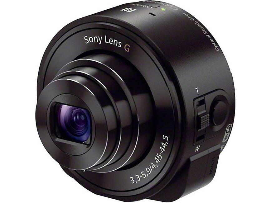 HDDSony Cybershot DSC-QX10 Sony Cyber-shot® DSC-QX10 (Black) Smartphone-attachable lens-style