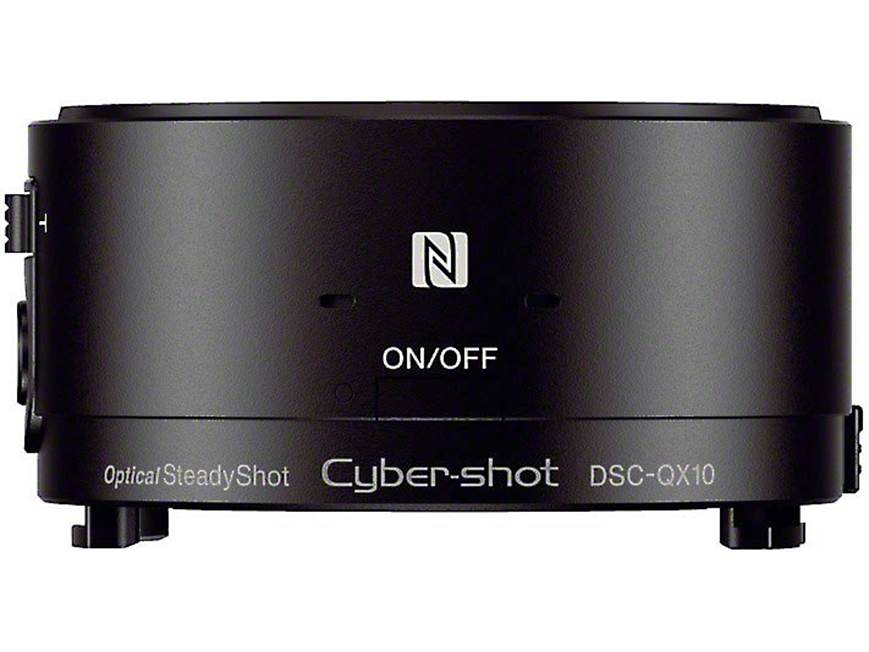 Sony Cyber-shot® DSC-QX10 (Black) Smartphone-attachable lens-style