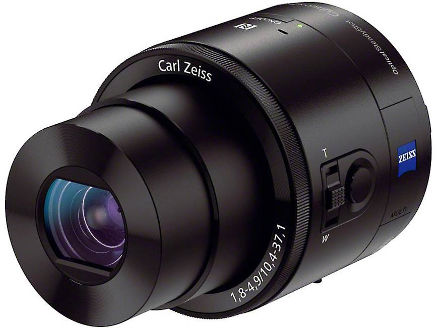 Carl Zeiss Vario-Tessar レンズ DSC-QX100 Sony Cyber-shot® DSC-QX100 Large-sensor, smartphone-attachable