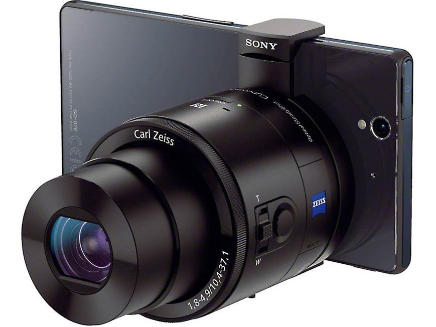 Sony Cyber-shot® DSC-QX100 Large-sensor, smartphone-attachable