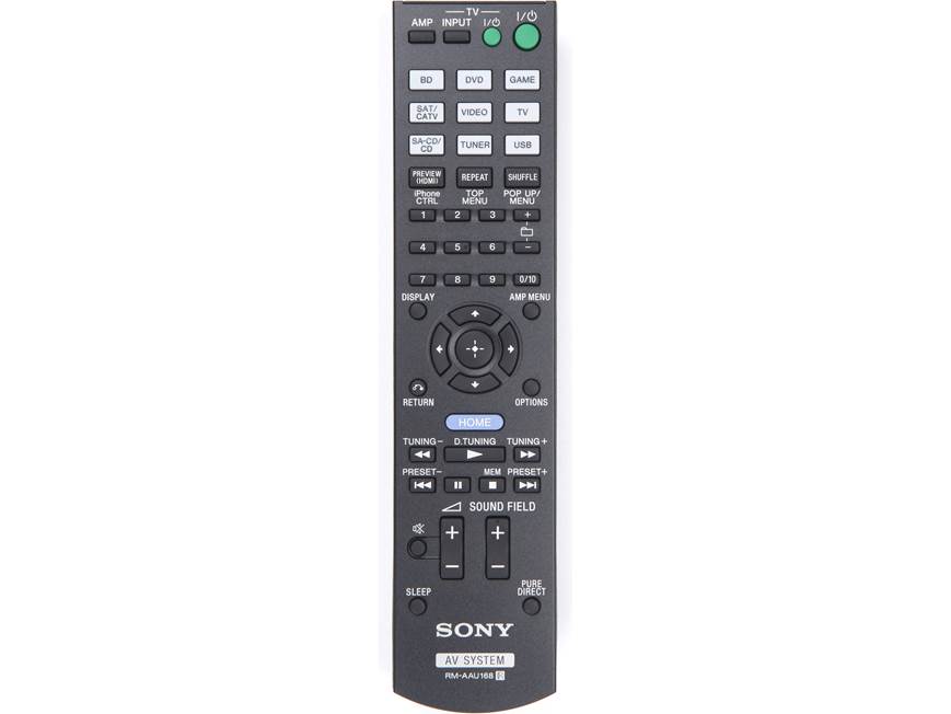Sony STR-DH540 5.2-channel home theater receiver at Crutchfield