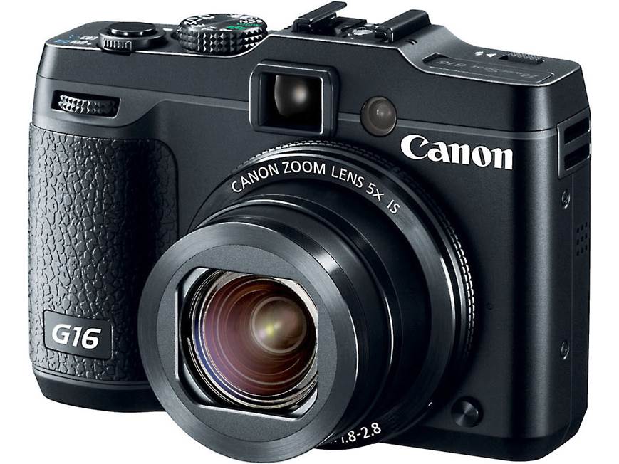 Canon PowerShot G16 12.1-megapixel digital camera with 5X optical