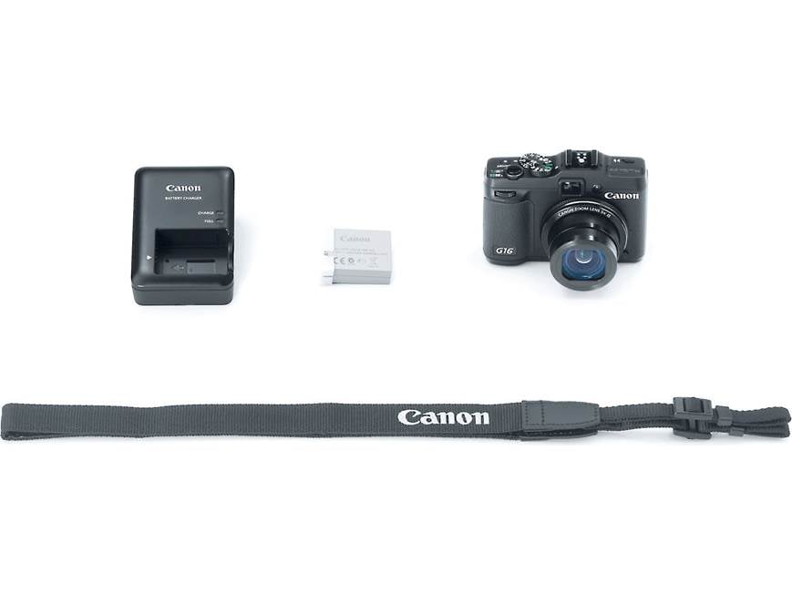 Canon PowerShot G16 12.1-megapixel digital camera with 5X optical