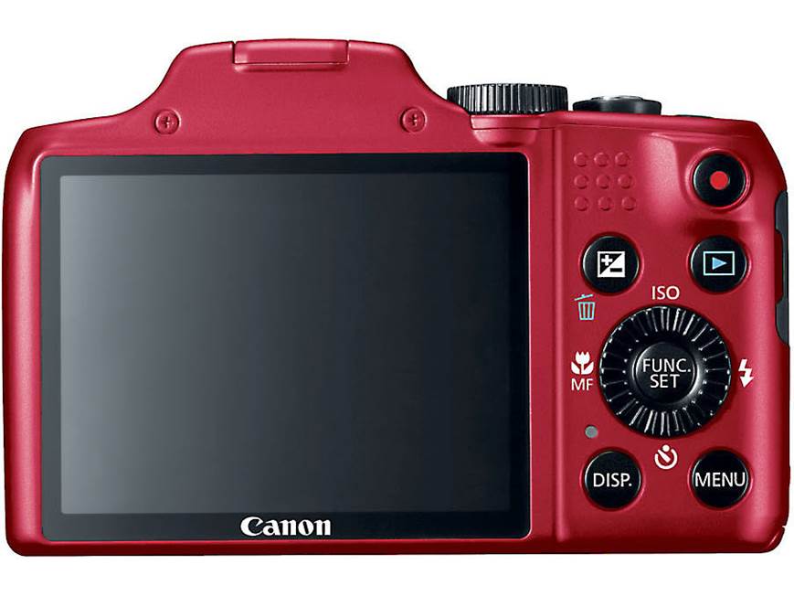 Canon PowerShot SX170 IS (Red) 16-megapixel digital camera with