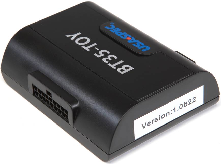 USA Spec Toyota Bluetooth® Interface Talk hands-free and stream