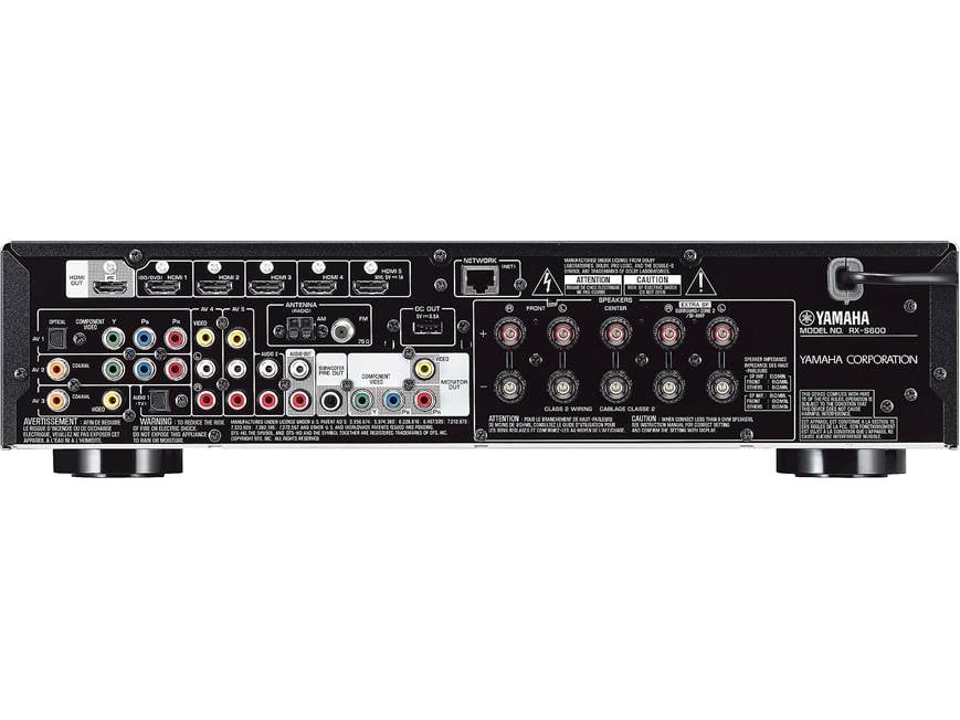 Yamaha RX-S600 Slimline 5.1-channel home theater receiver with
