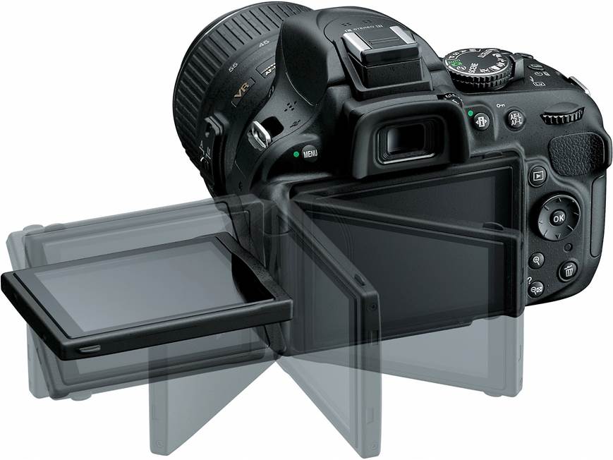 Nikon D5200 Kit 24-megapixel digital SLR camera with 18-140mm zoom