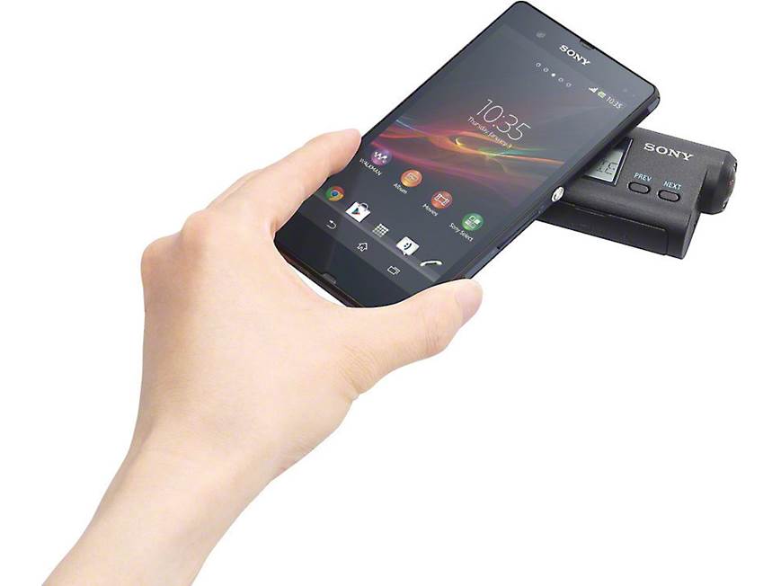 Sony HDR-AS30V/B 1080/60p action video camera with Wi-Fi® and GPS