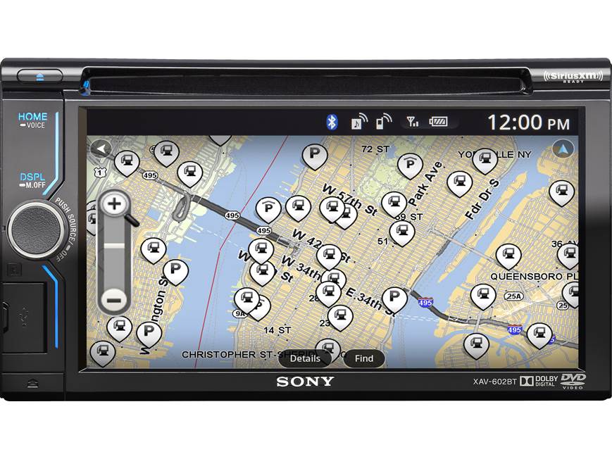 Sony XA-NV300T Add-on GPS navigation module at Crutchfield