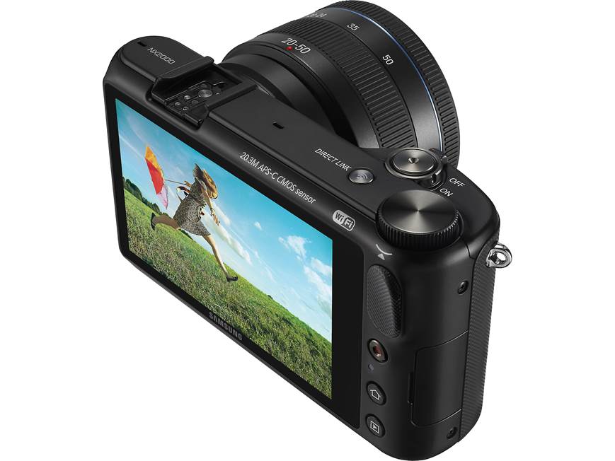 Samsung NX2000 Smart Camera with 2.5X Zoom Lens Kit (Black) 20.3