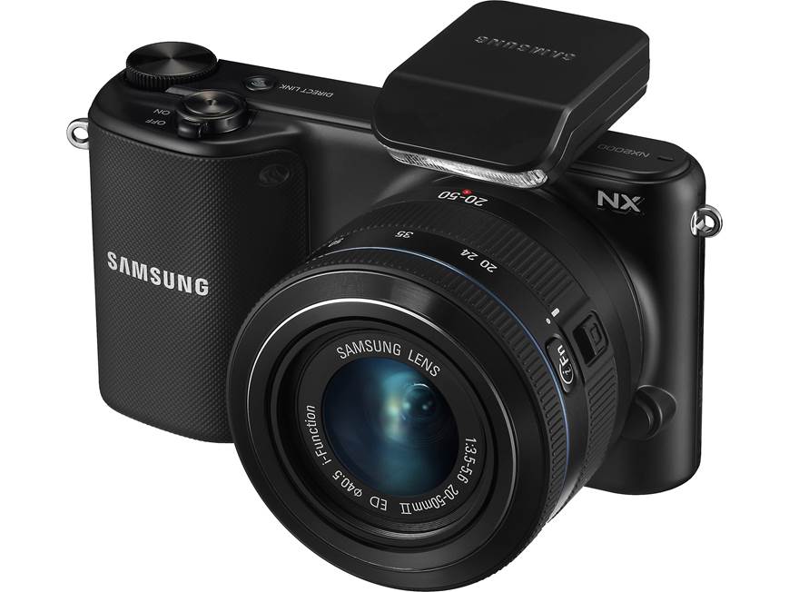アンセル　HD 3200 PRO 美品 Samsung NX2000 Smart Camera with 2.5X Zoom Lens Kit (Black) 20.3