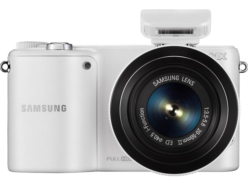 Samsung NX2000 Smart Camera with 2.5X Zoom Lens Kit (White) 20.3