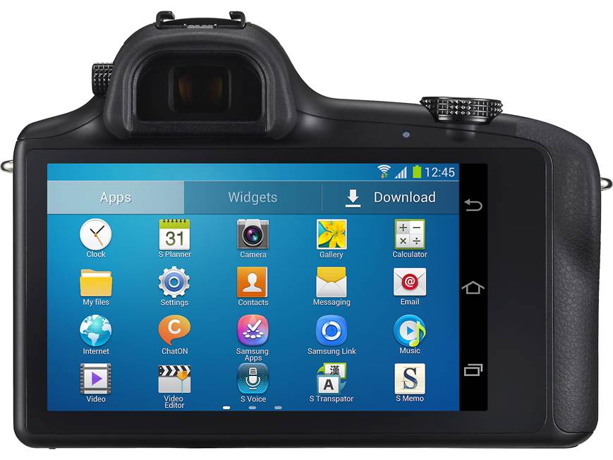 GALAXY NX EK-GN120 Android カメラ　30mm f2 Samsung Galaxy NX-GN120 Android™-powered 20-megapixel compact