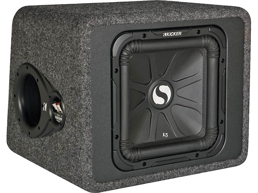 Kicker 11VS12L32 Ported enclosure with one 12