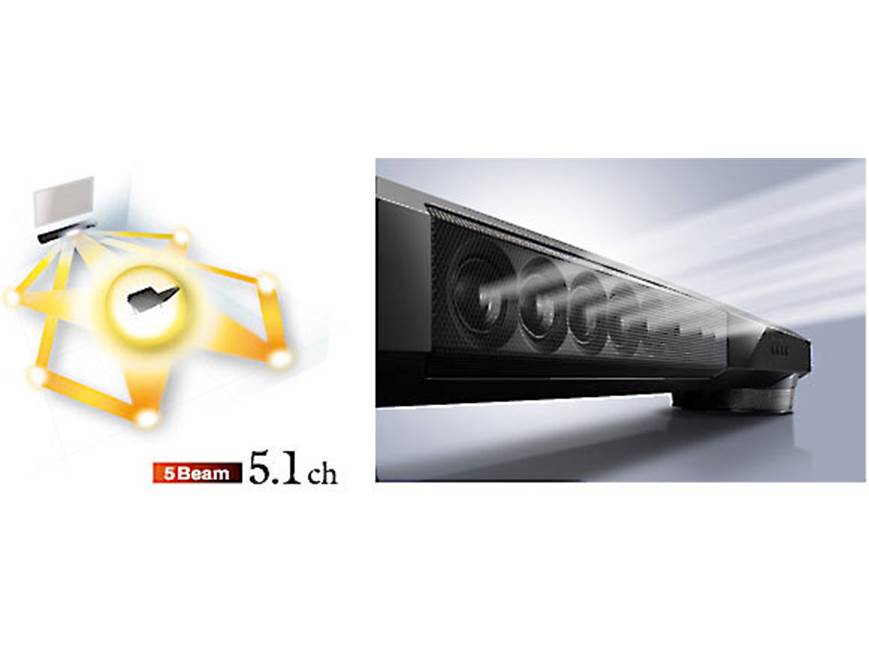 Yamaha YSP-1400 Digital Sound Projector Powered 5.1-channel home